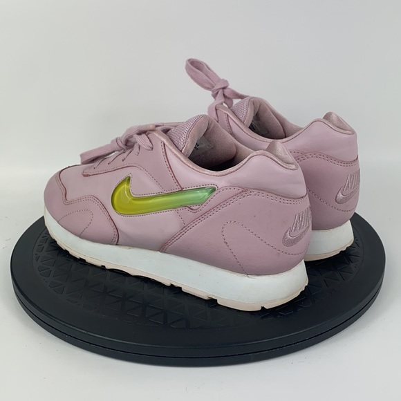 Nike Outburst Pink/Green Athletic Running Shoes Promo Samples Women's Size 7 - Picture 7 of 13